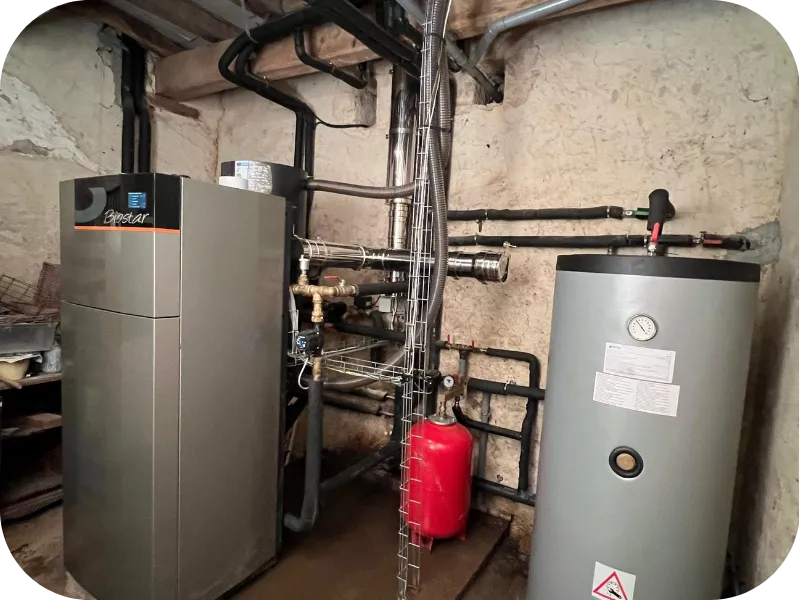 chaudiere granule la fleche