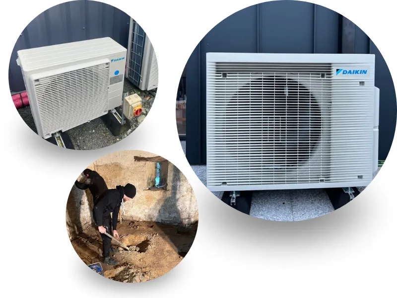 entretien de pompe a chaleur bauge en anjou